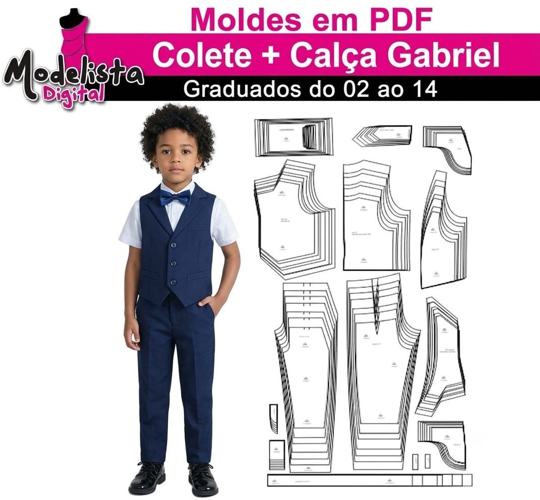 Colete + Calça Gabriel