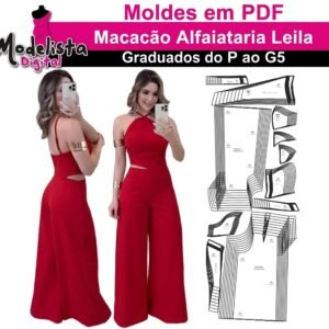 Macacão Alfaiataria Leila