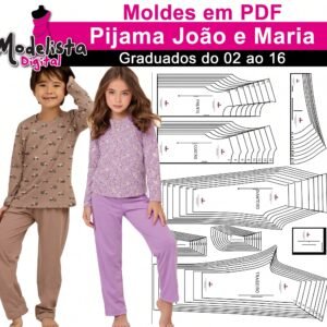 Pijama João e Maria