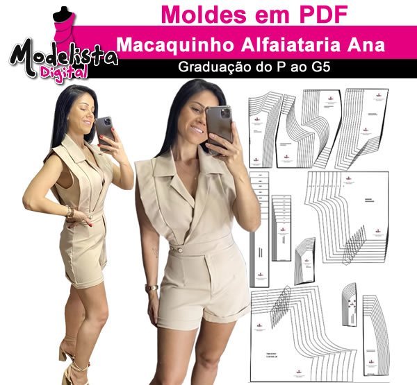 Macaquinho Alfaiataria Ana