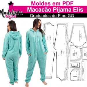 Macacão Pijama Elis