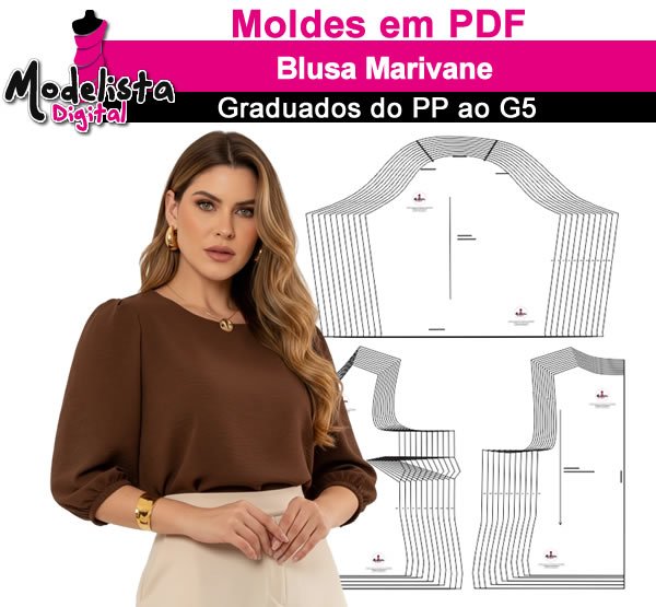 Blusa Marivane