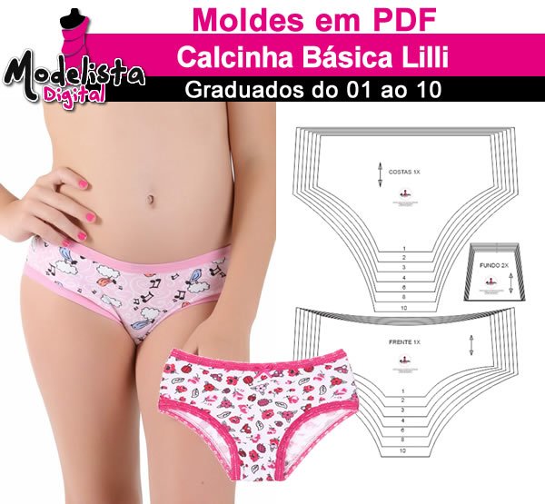 Calcinha Básica Lilli