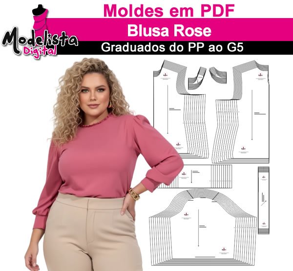 Blusa Rose