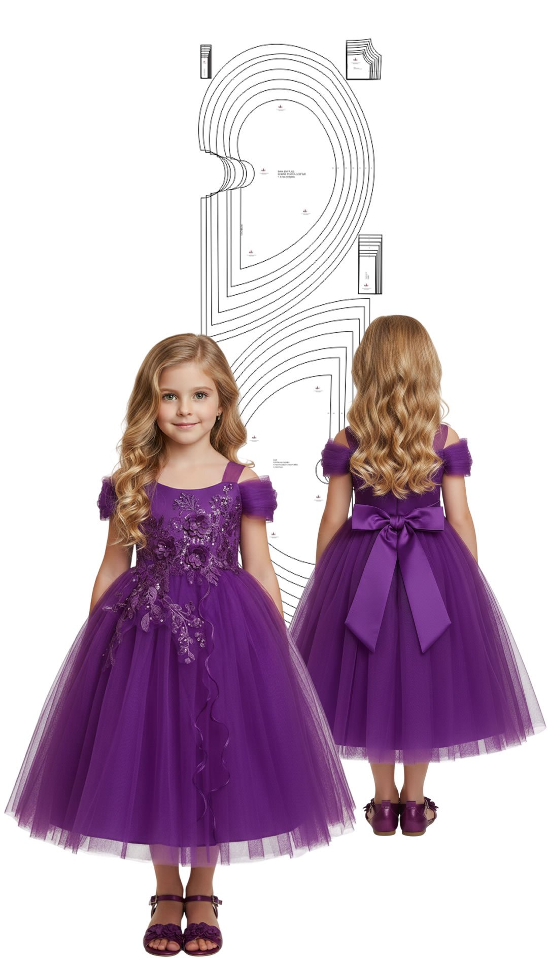 Pacote Vestidos de Infantis - Imagem 2