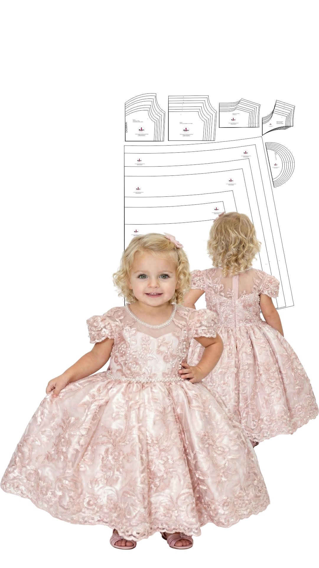 Pacote Vestidos de Infantis - Imagem 4