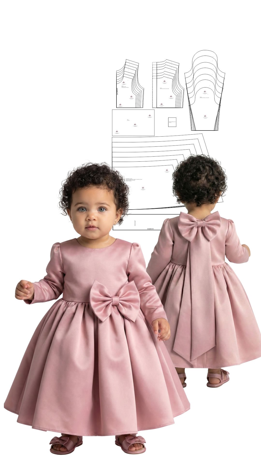 Pacote Vestidos de Infantis - Imagem 5