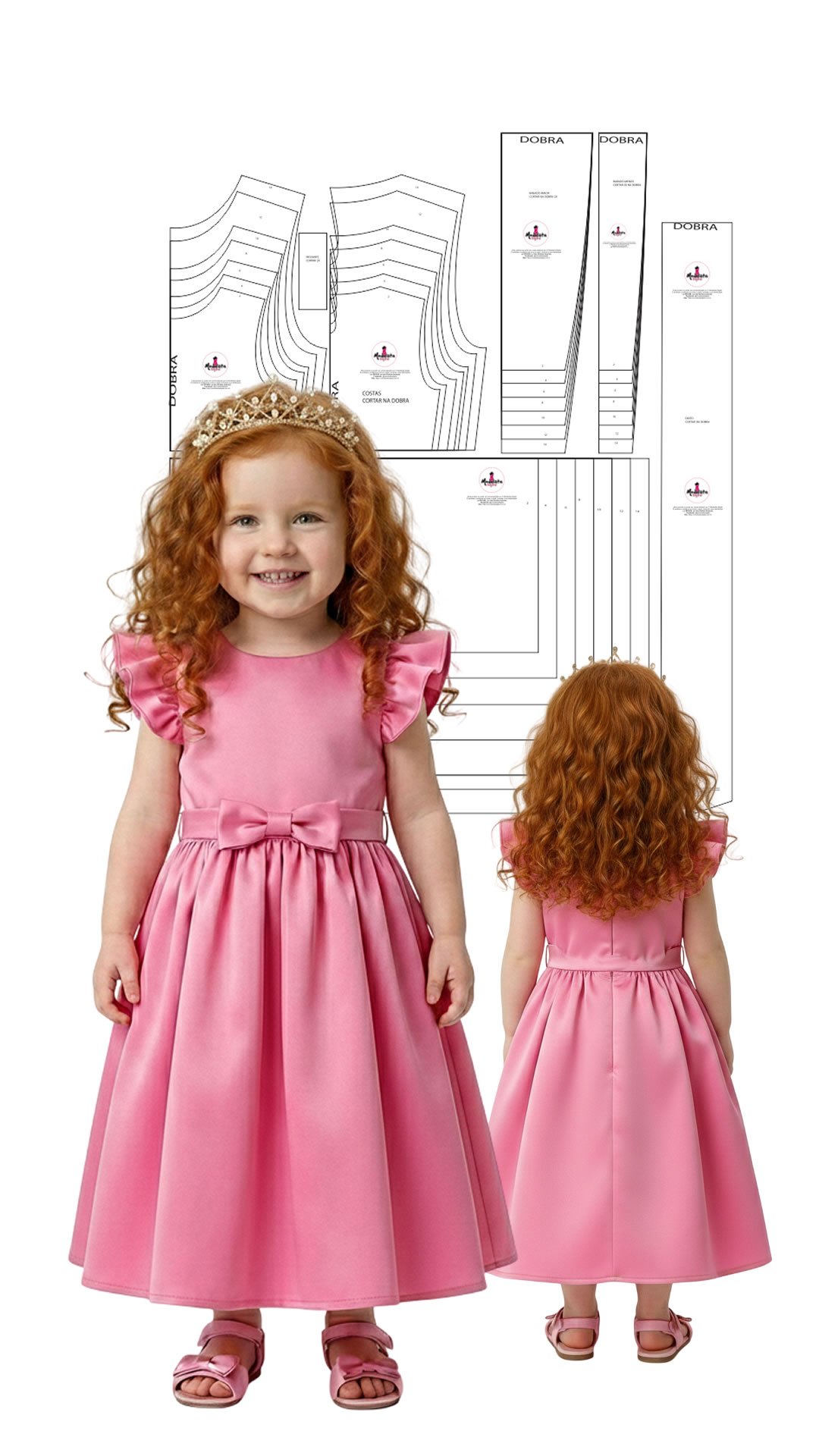 Pacote Vestidos de Infantis - Imagem 6