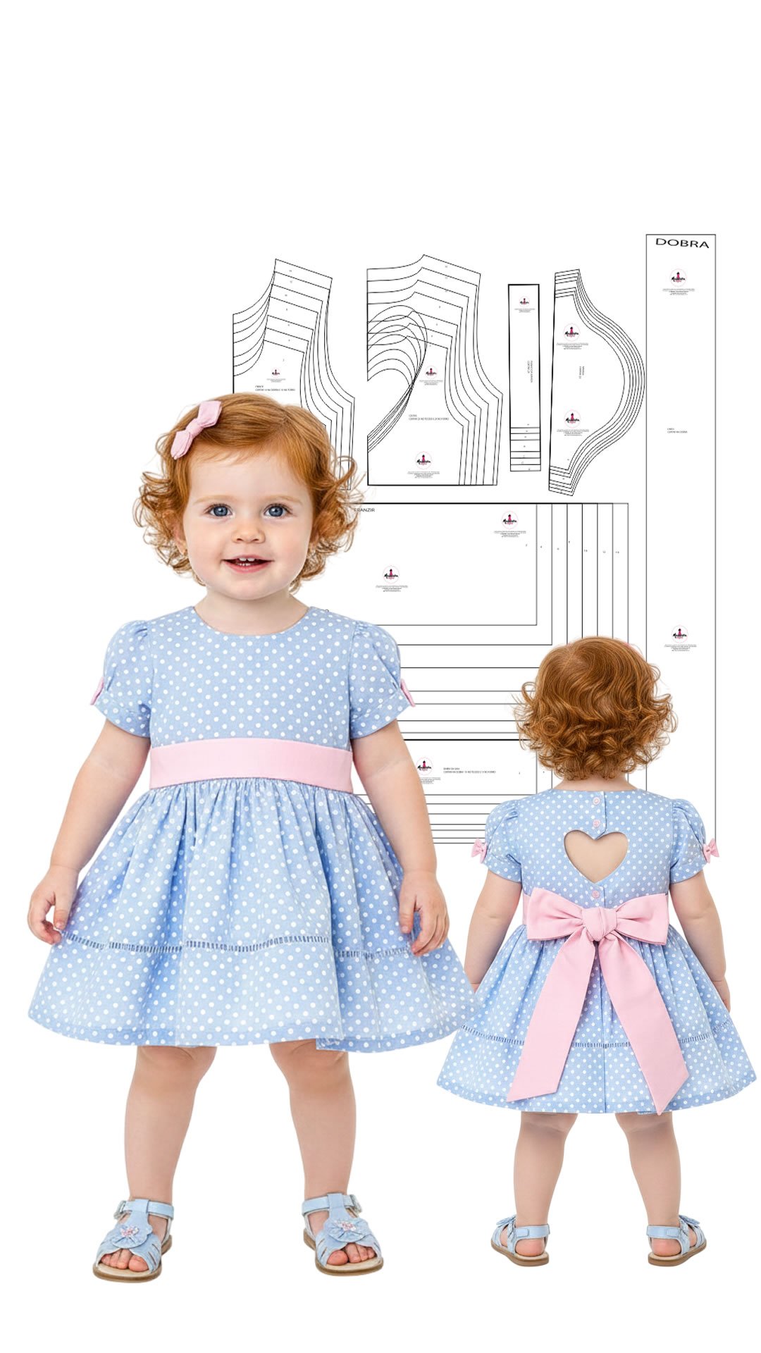 Pacote Vestidos de Infantis - Imagem 9