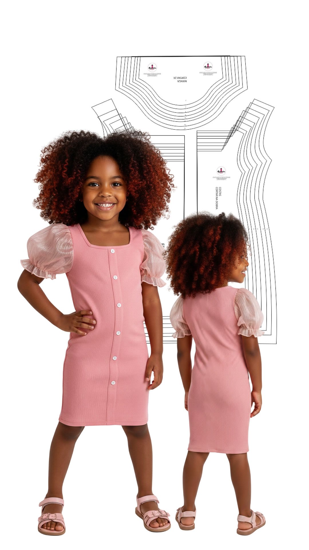 Pacote Vestidos de Infantis - Imagem 10