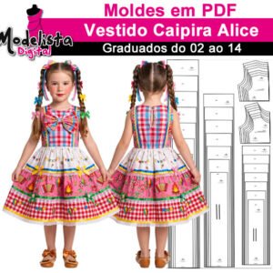 Vestido Caipira Alice