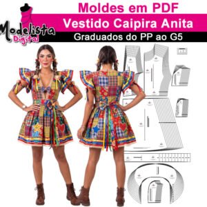 Vestido Caipira Anita