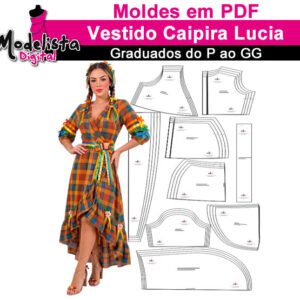 Vestido Caipira Lucia