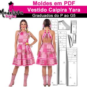 Vestido Caipira Yara