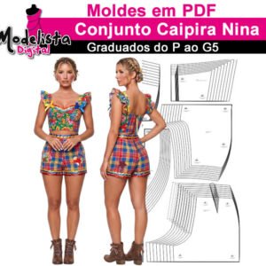 Conjunto Caipira Nina