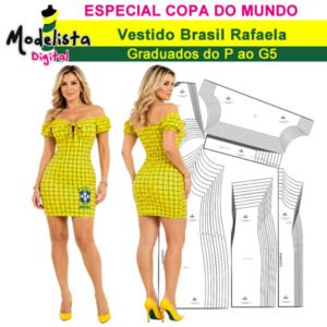 Vestido Brasil Rafaela