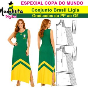 Vestido Brasil Ligia