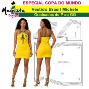 Vestido Brasil Michele