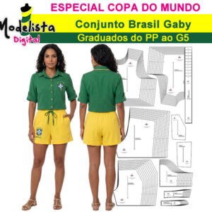 Conjunto Brasil Gaby