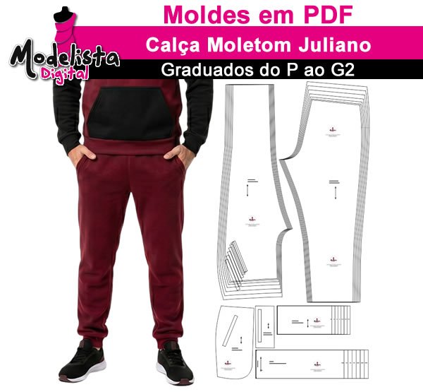Calça Moletom Juliano