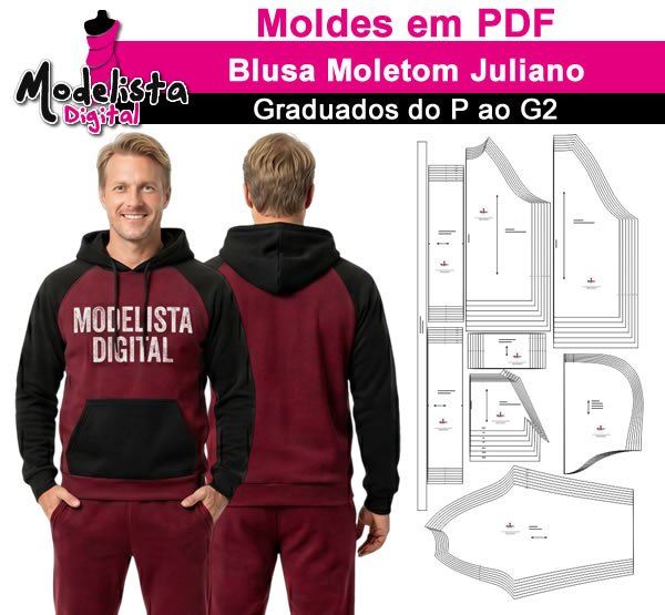 Blusa Moletom Juliano
