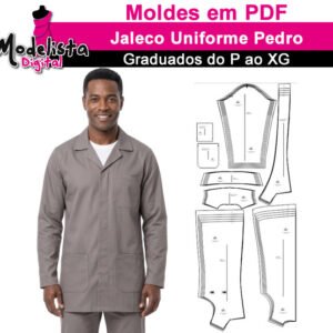 Jaleco Uniforme Pedro